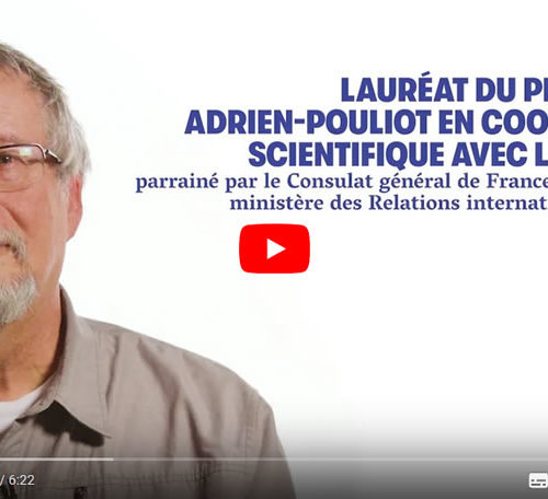 vidéo lauréat ACFAS