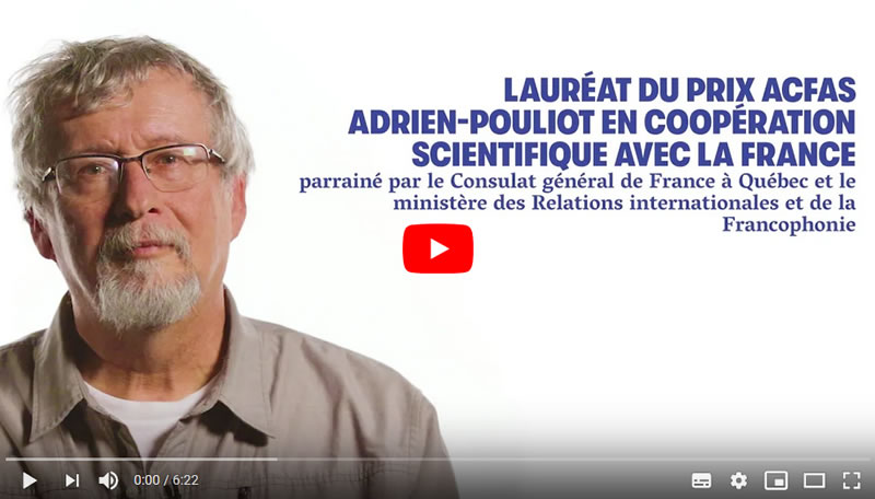 vidéo lauréat ACFAS