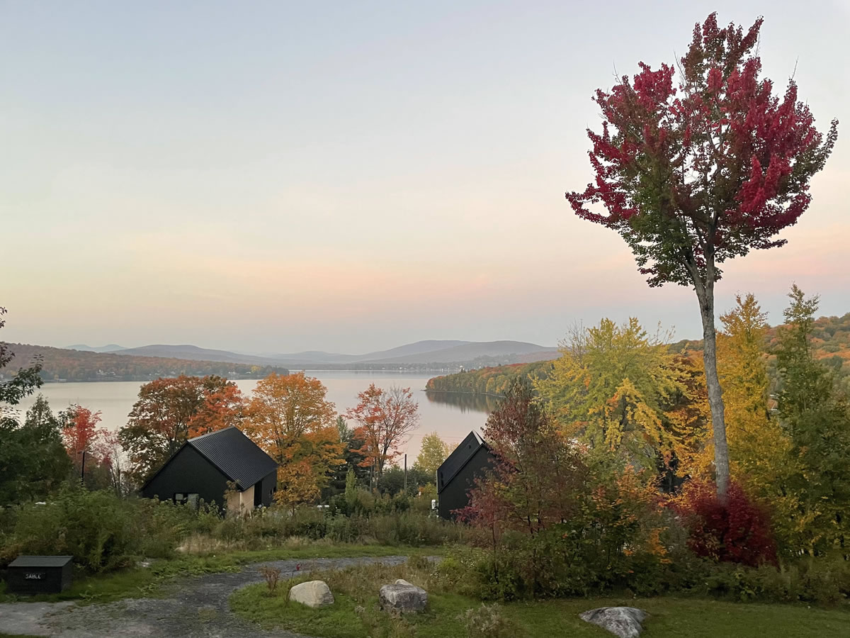 lac St-Joseph en automne
