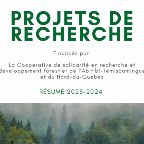 projets de recherche 2023-2024