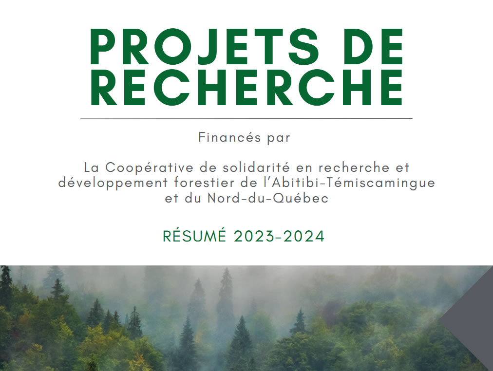 projets de recherche 2023-2024